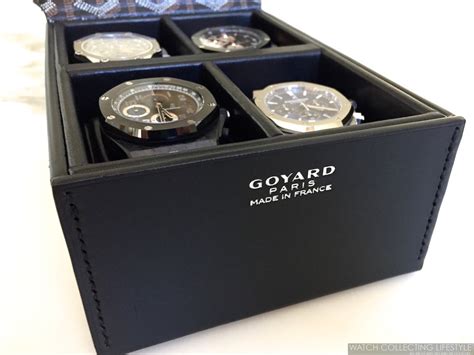 goyard watch box|goyard chest.